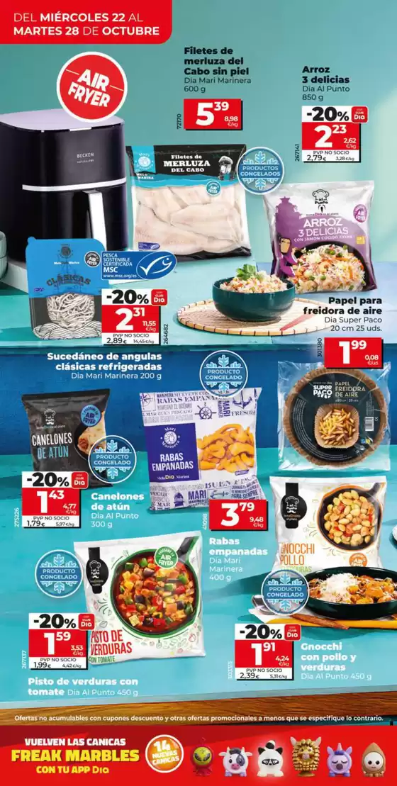 Nueva Calidad Dia del 22/10 al 28/10