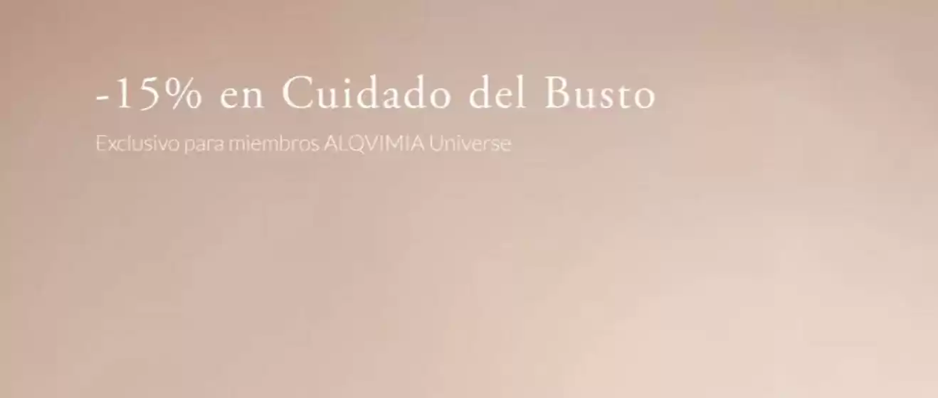-15% en Cuidado del Busto