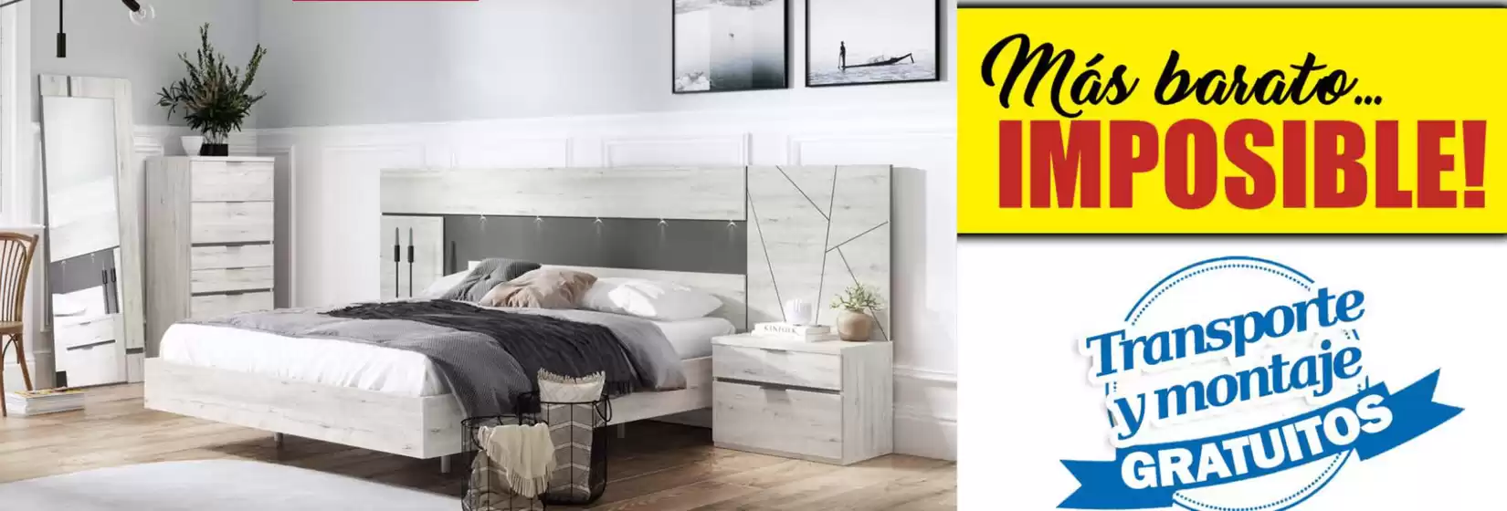 Catálogo Muebles El Rebajón en Bilbao | Transporte Y Montaje Gratuitos | 2025-10-20T00:00:00.000Z - 2025-11-04T00:00:00.000Z