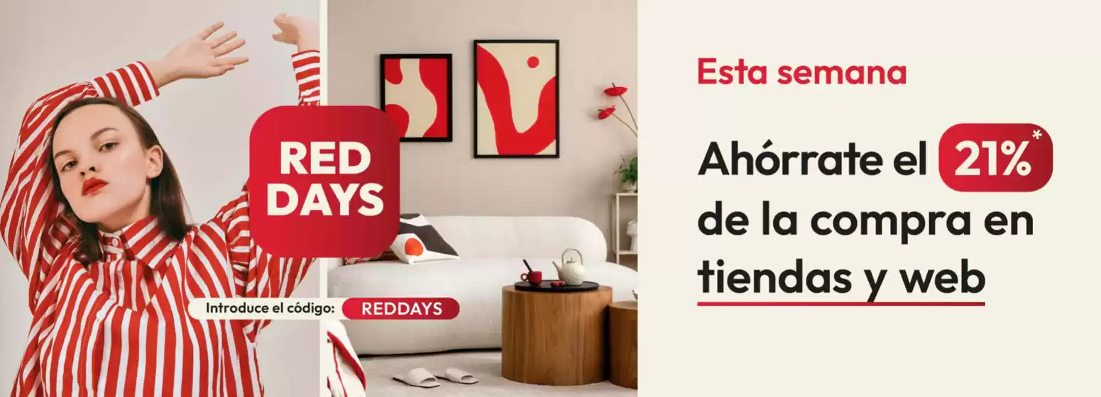 Catálogo Muebles La Fábrica en Bilbao | Red Days | 2025-10-20T00:00:00.000Z - 2025-10-25T00:00:00.000Z