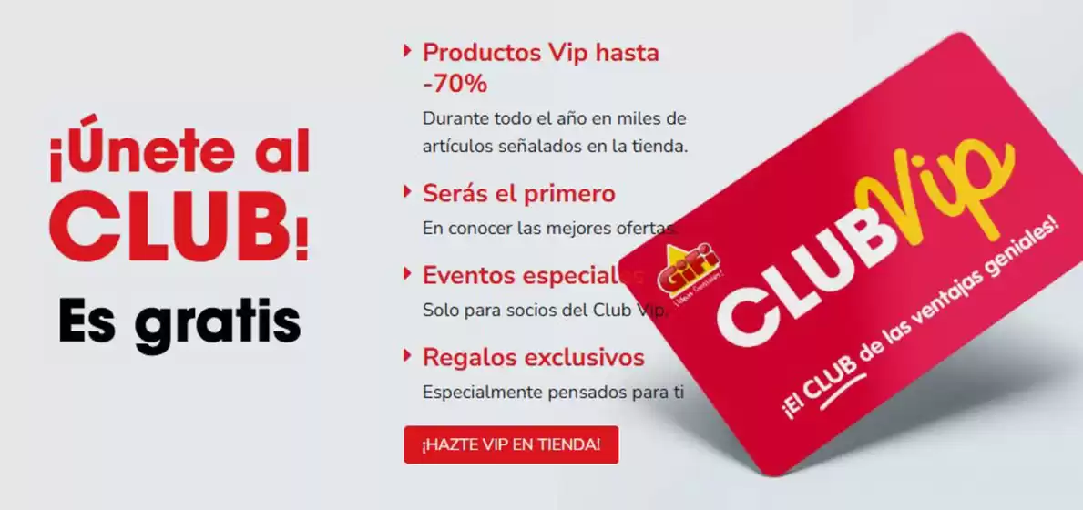 Catálogo GiFi en Bilbao | Unete al Club! Productos Vip hasta -70% | 2025-10-20T00:00:00.000Z - 2025-10-31T00:00:00.000Z