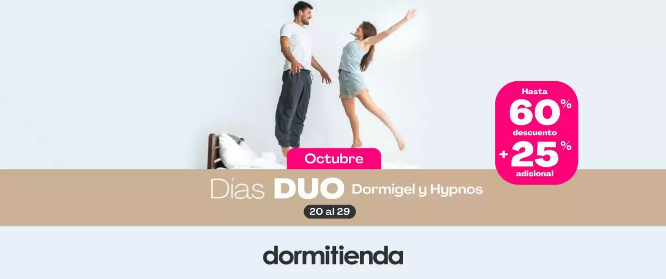 Catálogo Dormitienda en Bilbao | Días DUO Dormigel y Hypnos | 2025-10-20T00:00:00.000Z - 2025-10-29T00:00:00.000Z