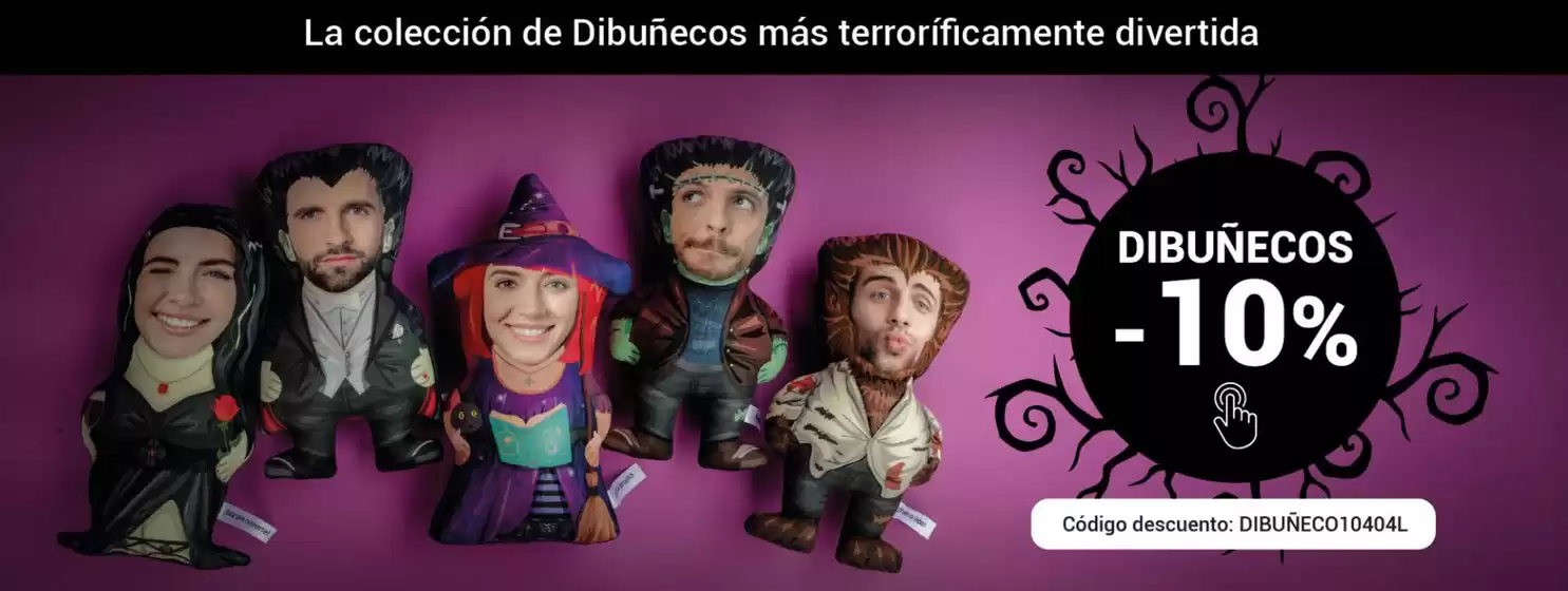Catálogo Fotoprix en Ourense | La colección de Dibuñecos más terroríficamente divertida | 2025-10-20T00:00:00.000Z - 2025-10-31T00:00:00.000Z