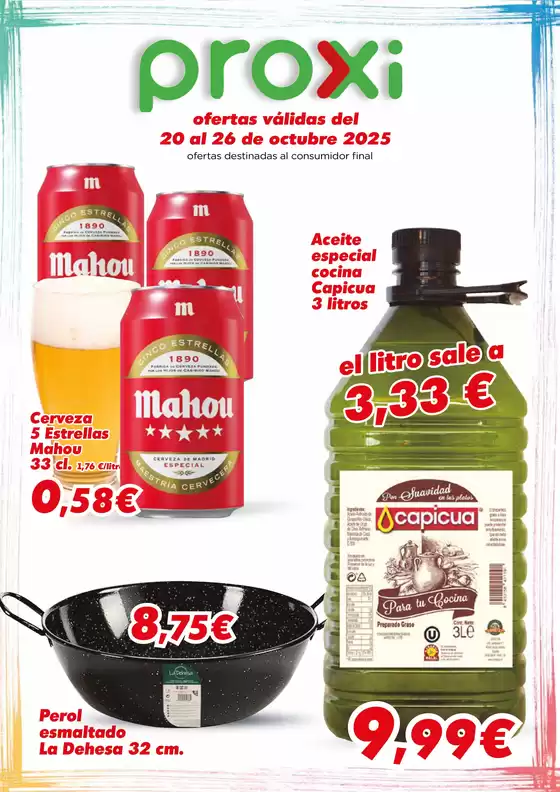 Catálogo Proxi en Torrijos | Ofertas válidas del 20 al 26 de octubre 2025 | 2025-10-20T00:00:00.000Z - 2025-10-26T00:00:00.000Z