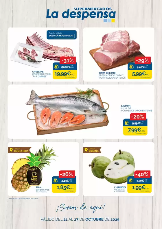 Catálogo Supermercados La Despensa en Paterna | Somos de aquí | 2025-10-21T00:00:00.000Z - 2025-10-27T00:00:00.000Z