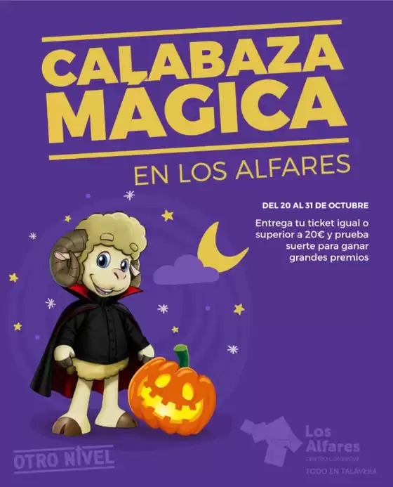 Catálogo Los Alfares en Canet de Mar | ¡Gana Premios Con La Calabaza Mágica De Los Alfares! | 2025-10-21T00:00:00.000Z - 2025-10-31T00:00:00.000Z