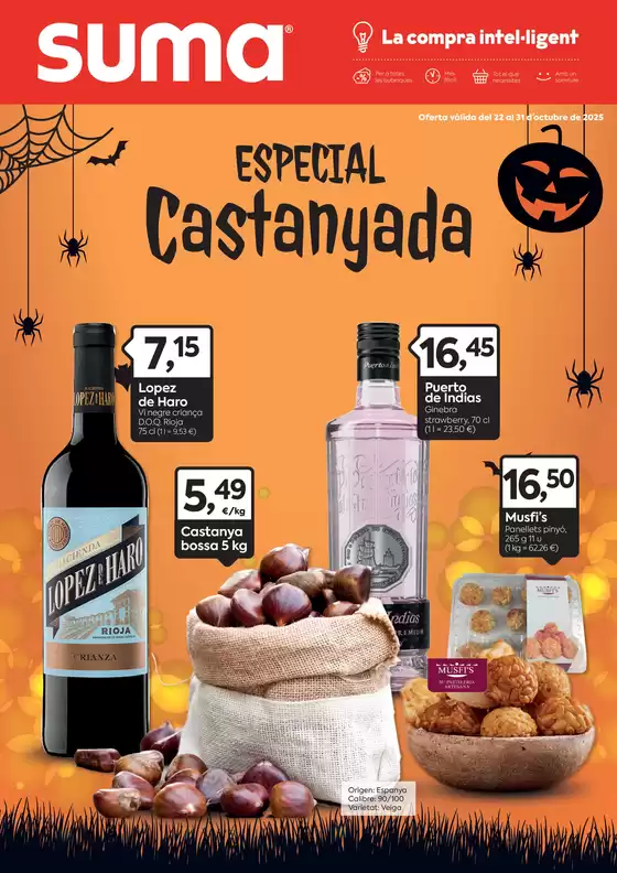 Catálogo Suma Supermercados | Especial Castanyada | 2025-10-22T00:00:00.000Z - 2025-10-31T00:00:00.000Z