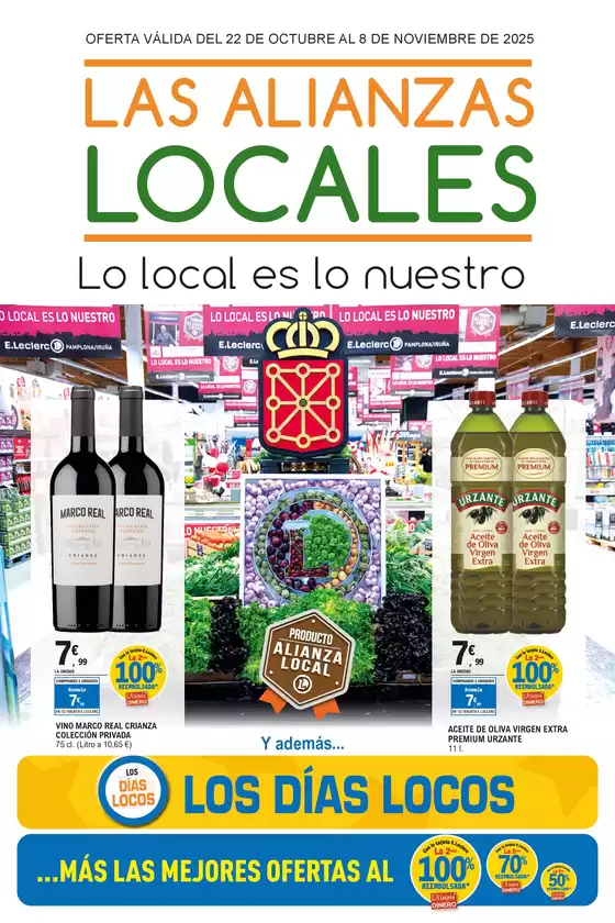 Catálogo E.Leclerc en Regumiel de la Sierra | Alianzas locales | 2025-10-22T00:00:00.000Z - 2025-11-08T00:00:00.000Z