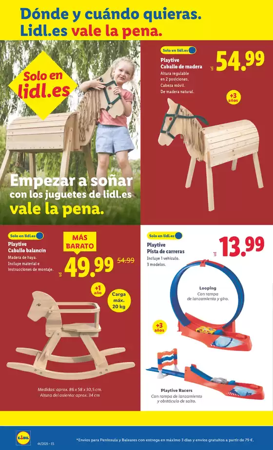 ¡Bazar Lidl! Ofertas válidas del 27/10 al 02/11