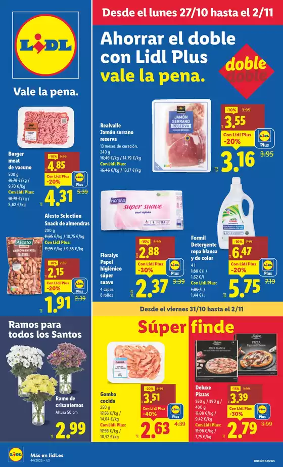 № 1 PRECIO - Ofertas válidas del 27/10 al 02/11