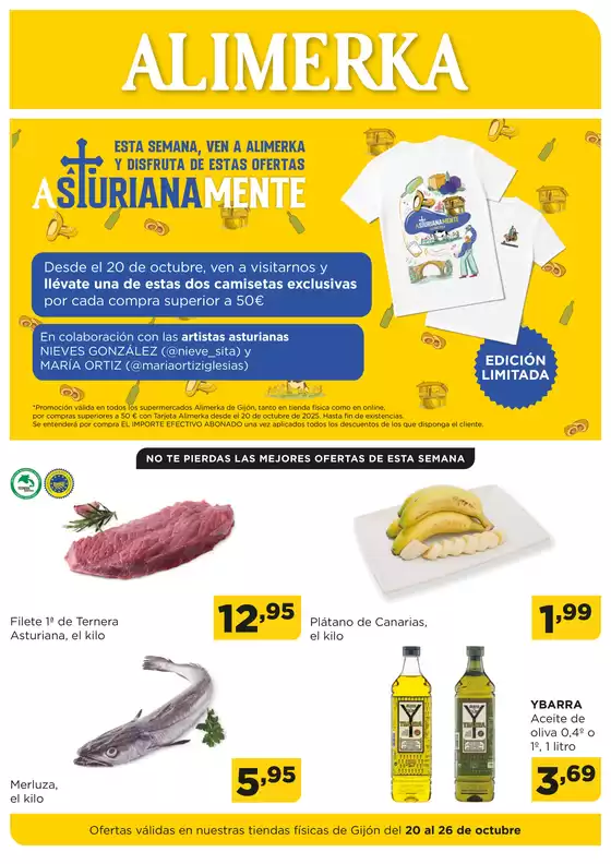 Catálogo Alimerka en Pino do Val | Especial del - Alimerka | 2025-10-22T00:00:00.000Z - 2025-10-26T00:00:00.000Z