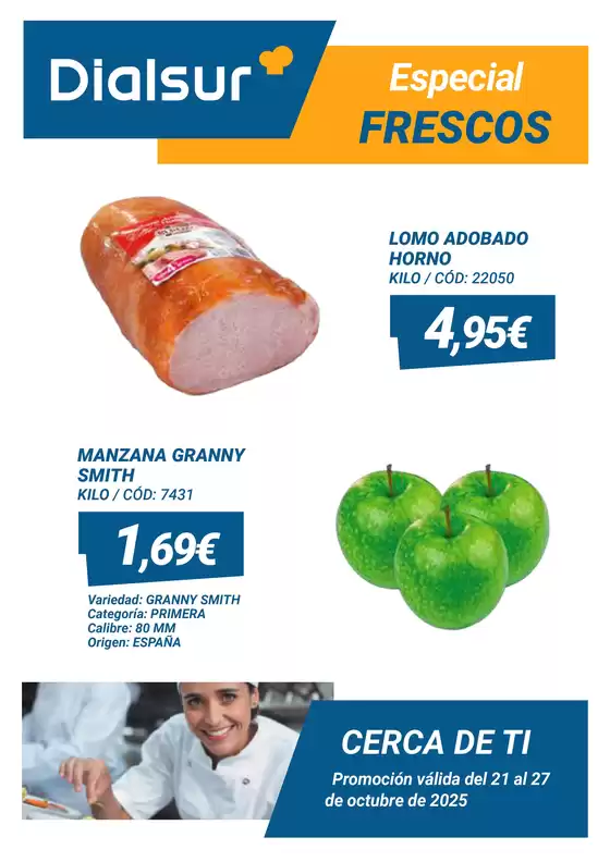 Catálogo Dialsur Cash & Carry en Pino do Val | Especial Frescos | 2025-10-22T00:00:00.000Z - 2025-10-27T00:00:00.000Z