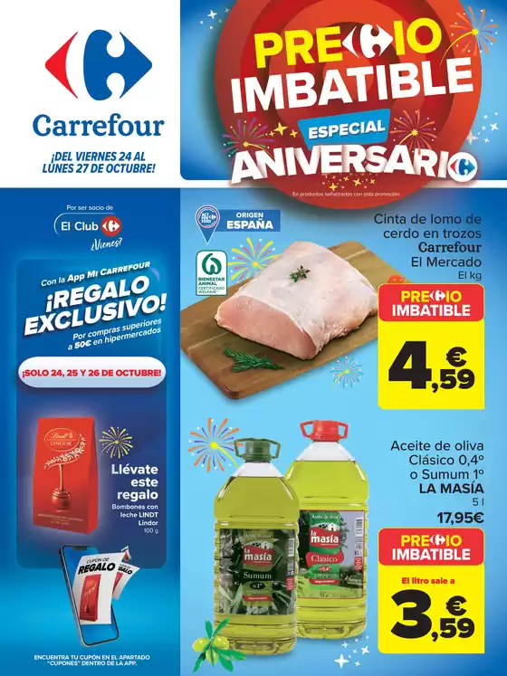 Catálogo Carrefour en Ecija | PRECIO IMBATIBLE | 2025-10-24T00:00:00.000Z - 2025-10-27T00:00:00.000Z