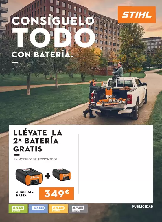 Catálogo STIHL en Barcelona | Consíguelo todo con batería  | 2025-10-24T00:00:00.000Z - 2025-12-21T00:00:00.000Z