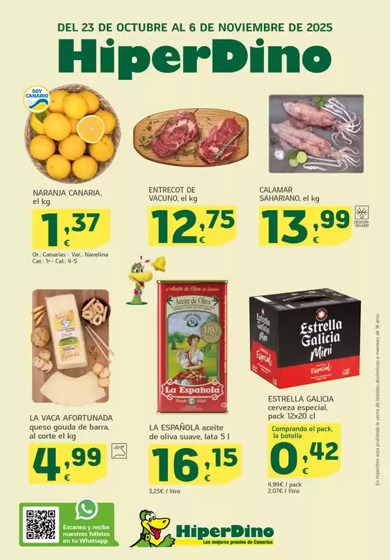 Catálogo HiperDino | Ofertas desde el 23 de octubre | 2025-10-23T00:00:00.000Z - 2025-11-06T00:00:00.000Z