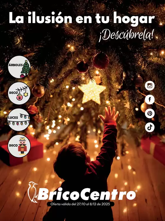 Catálogo BricoCentro en Pedrezuela | Navidad Aranda de Duero | 2025-10-27T00:00:00.000Z - 2025-12-08T00:00:00.000Z