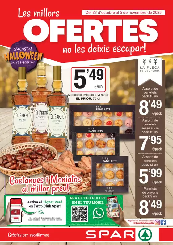 Catálogo SPAR Fragadis en Vilagarcía de Arousa | Les Millors Ofertes | 2025-10-23T00:00:00.000Z - 2025-11-05T00:00:00.000Z