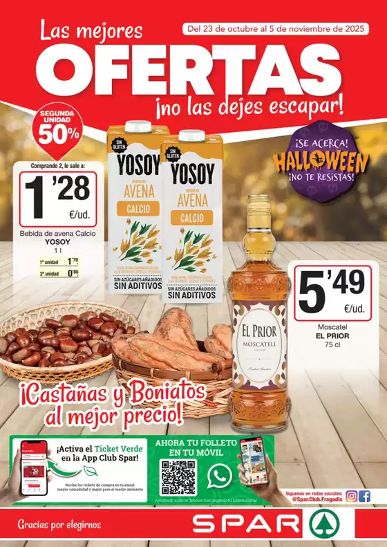 Catálogo SPAR Fragadis | Las Mejores Ofertas | 2025-10-23T00:00:00.000Z - 2025-11-05T00:00:00.000Z