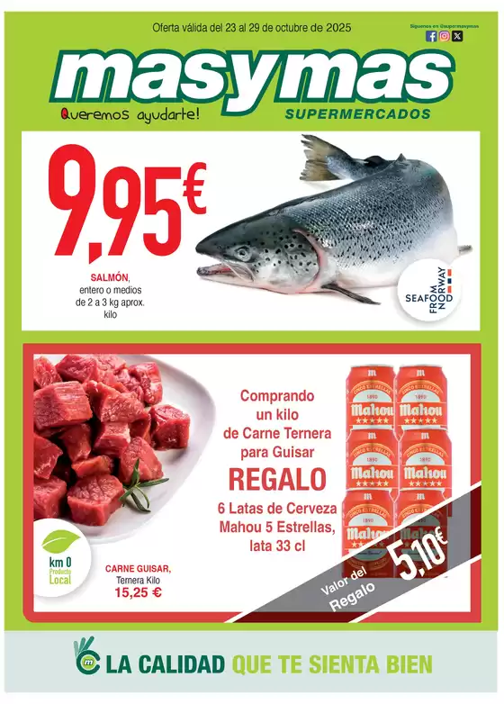 Catálogo Masymas | Oferta válida del 23 al 29 de octubre de 2025 | 2025-10-23T00:00:00.000Z - 2025-10-29T00:00:00.000Z