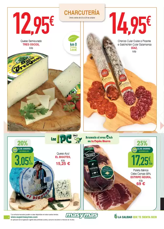 Oferta válida del 23 al 29 de octubre de 2025