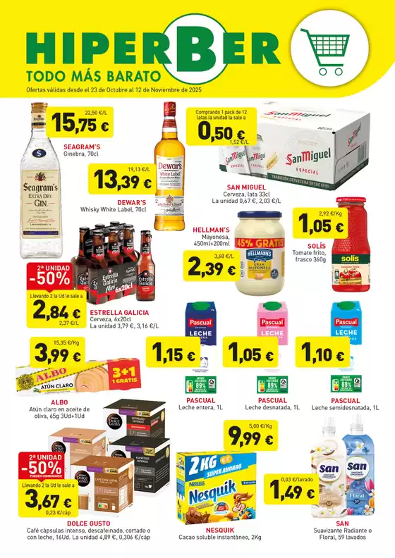 Catálogo Hiperber en Colmenar del Arroyo | Todo Más Barato | 2025-10-23T00:00:00.000Z - 2025-11-12T00:00:00.000Z