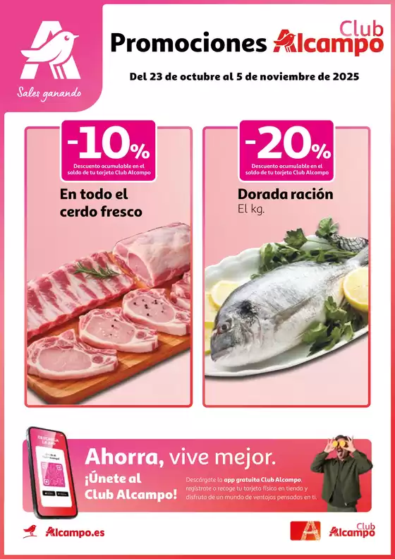 Catálogo Alcampo en Vilagarcía de Arousa | Del 23 de octubre al 5 de noviembre de 2025 | 2025-10-23T00:00:00.000Z - 2025-11-05T00:00:00.000Z