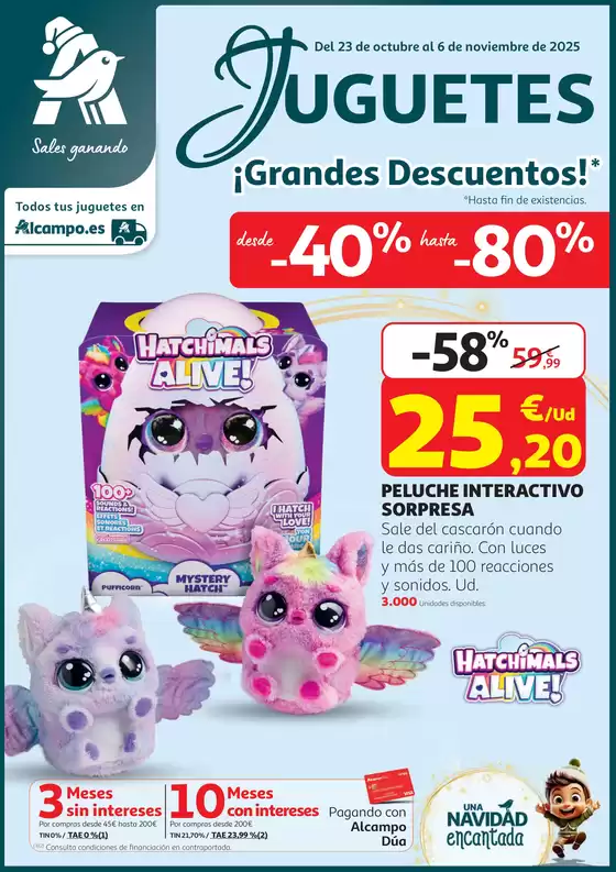 Catálogo Alcampo | ¡Grandes Descuentos!  | 2025-10-23T00:00:00.000Z - 2025-11-06T00:00:00.000Z
