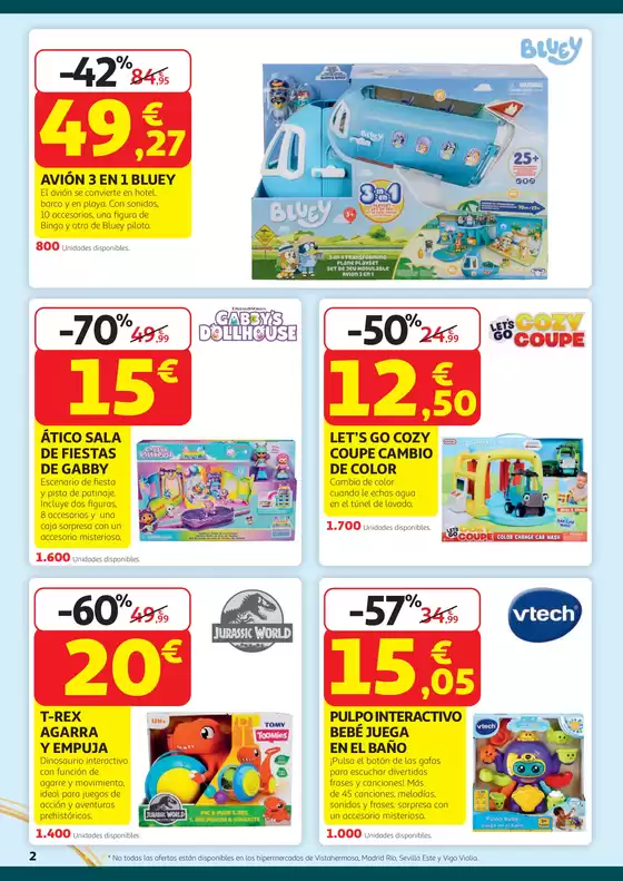 ¡Grandes Descuentos! 