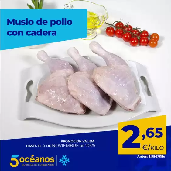 Catálogo 5 Océanos en Chipiona | ¡Llegan nuestras nuevas ofertas de octubre! | 2025-10-23T00:00:00.000Z - 2025-11-04T00:00:00.000Z