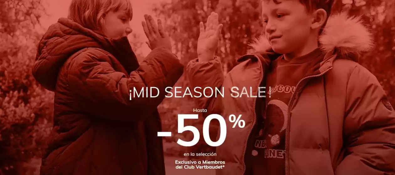 Catálogo Vertbaudet en Almería | ¡Mid Season Sale! | 2025-10-23T00:00:00.000Z - 2025-10-28T00:00:00.000Z