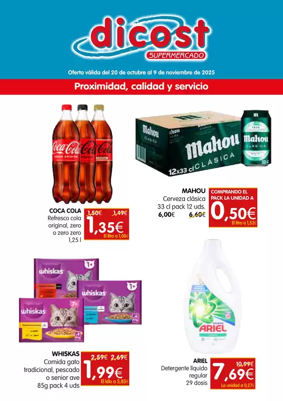 Catálogo Dicost en Sitges | Oferta válida del 20 de octubre al 9 de noviembre de 2025 | 2025-10-24T00:00:00.000Z - 2025-11-09T00:00:00.000Z