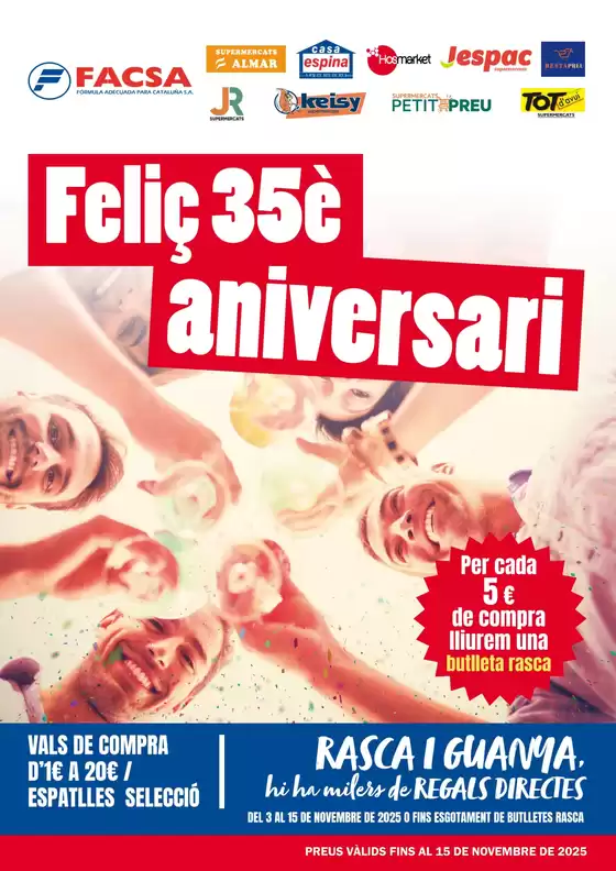 Catálogo Keisy en Sitges | Feliç 35è Aniversari | 2025-10-24T00:00:00.000Z - 2025-11-15T00:00:00.000Z