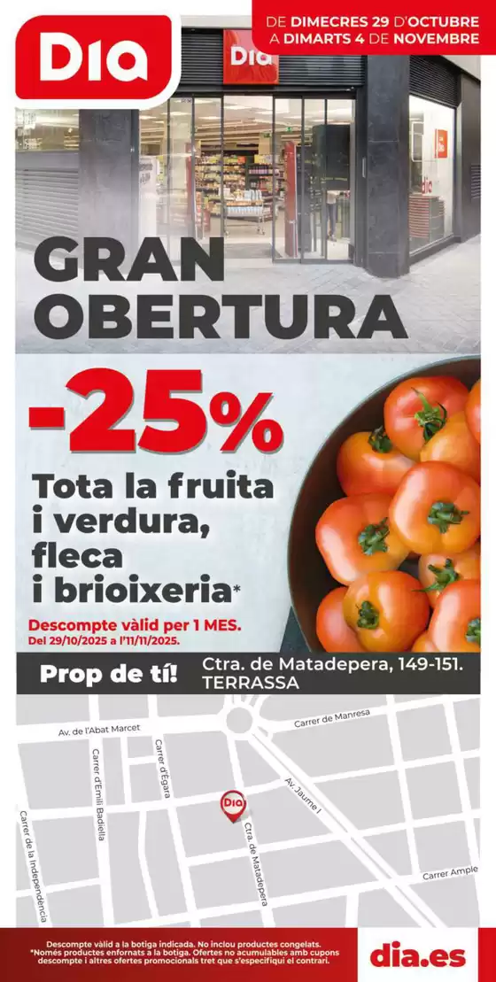 Catálogo Dia en Sant Vicenç de Castellet | Gran apertura Dia del 29/10 al 04/11 | 2025-10-29T00:00:00.000Z - 2025-11-04T00:00:00.000Z