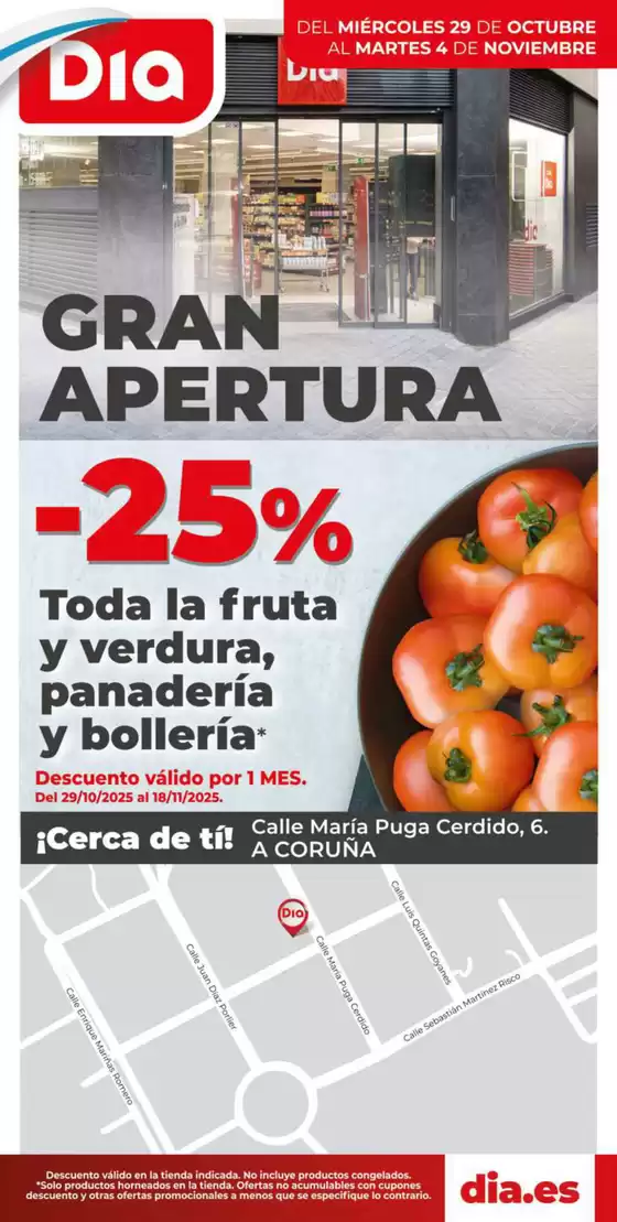 Catálogo Dia en A Coruña | Gran apertura Dia del 29/10 al 04/11 | 2025-10-29T00:00:00.000Z - 2025-11-04T00:00:00.000Z