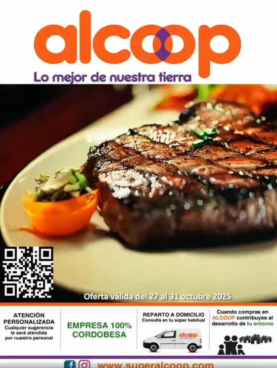 Catálogo Super Alcoop en Pedro Abad | Folleto de Carnicería válido hasta el 31 de octubre 2025. | 2025-10-27T00:00:00.000Z - 2025-10-31T00:00:00.000Z