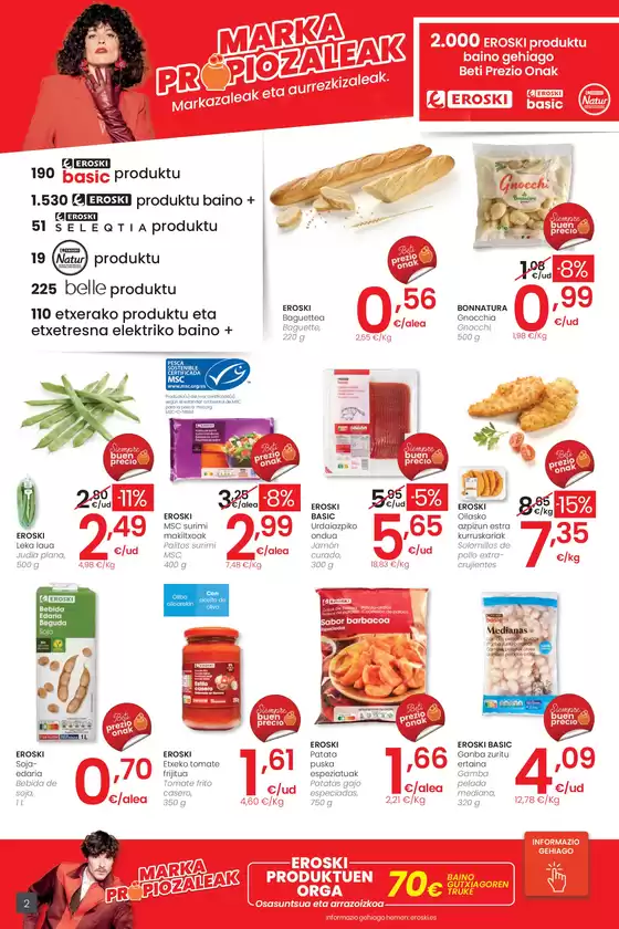 Prezio Merkeagoa SUPERMERCADOS EROSKI