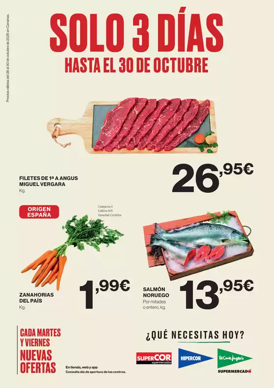 Catálogo Supercor en Villamayor | Solo 3 Días | 2025-10-28T00:00:00.000Z - 2025-10-30T00:00:00.000Z