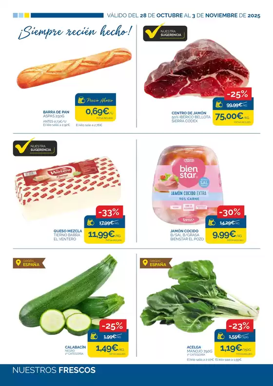 Válido Del 28 De Octubre Al 3 De Noviembre De 2025