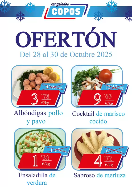 Catálogo Congelados Copos en Villamayor | Ofertón | 2025-10-28T00:00:00.000Z - 2025-10-30T00:00:00.000Z