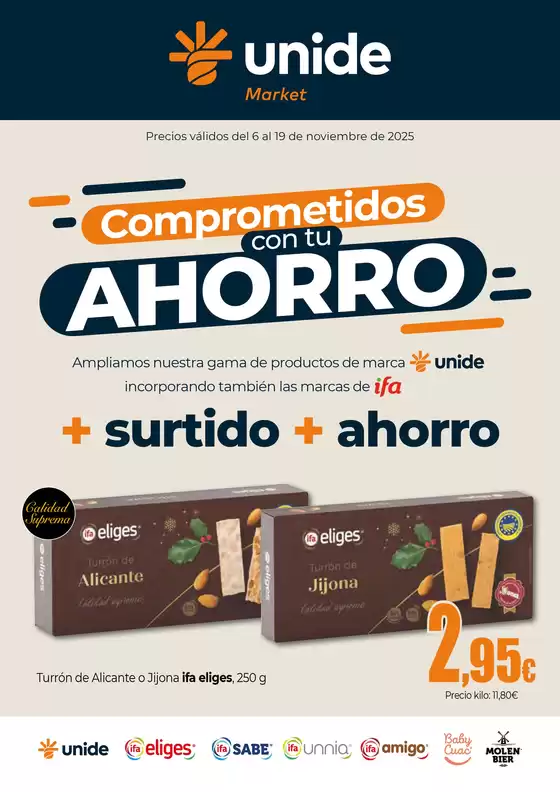 Catálogo Unide Market | Comprometidos con tu ahorro UNIDE Market Península | 2025-11-06T00:00:00.000Z - 2025-11-19T00:00:00.000Z