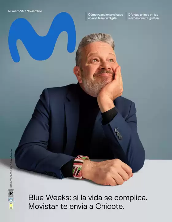 Catálogo Movistar en Salou | Blue Weeks: si la vida se complica, Movistar te envía a Chicote. | 2025-10-28T00:00:00.000Z - 2025-11-30T00:00:00.000Z