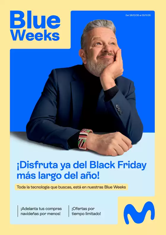 Catálogo Movistar en Salou | ¡Disfruta ya del Black Friday más largo del año! | 2025-10-28T00:00:00.000Z - 2025-11-05T00:00:00.000Z