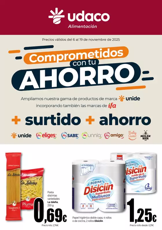 Comprometidos con tu ahorro UDACO Canarias
