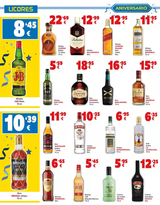 Oferta válida del 29 de octubre al 11 de noviembre de 2025