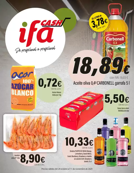 Catálogo Cash Ifa en Torremolinos | Precios válidos del 29 octubre al 11 de noviembre de 2025 | 2025-10-29T00:00:00.000Z - 2025-11-11T00:00:00.000Z