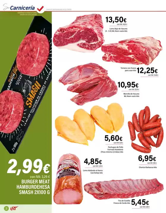 Precios válidos del 29 octubre al 11 de noviembre de 2025