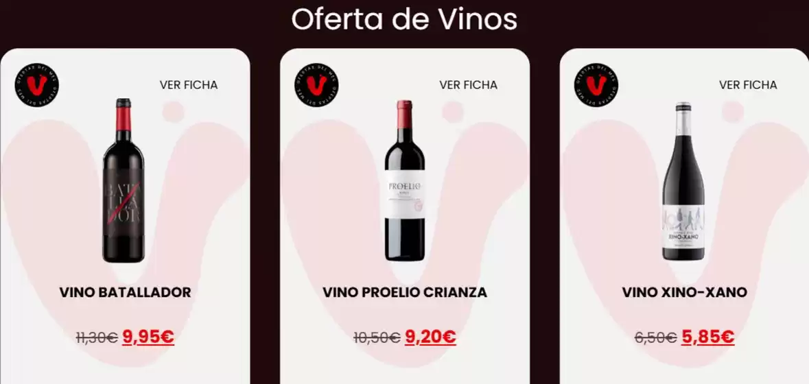 Oferta de Vinos