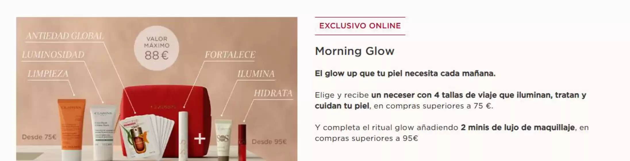 Catálogo Clarins | Morning Glow | 2025-10-29T00:00:00.000Z - 2025-11-12T00:00:00.000Z