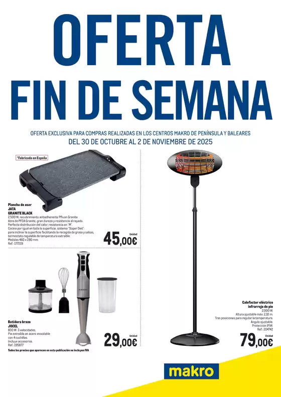 Catálogo Makro en Murcia | Oferta Fin de Semana  | 2025-10-30T00:00:00.000Z - 2025-11-02T00:00:00.000Z