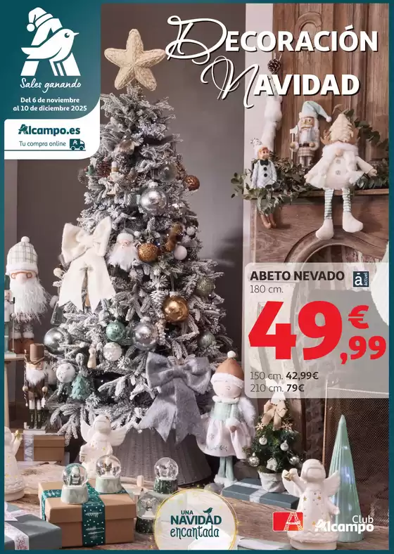 Catálogo Alcampo en Loeches | Decoración Navidad 2025 | 2025-11-06T00:00:00.000Z - 2025-12-10T00:00:00.000Z